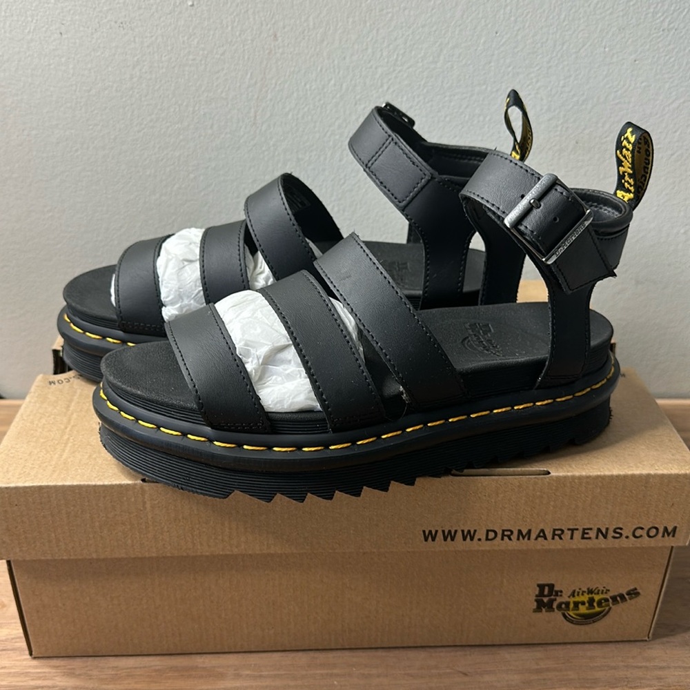 Dr Martens Women Blaire Sandals Black US 7